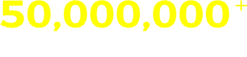 50,000,000+ Downloads text